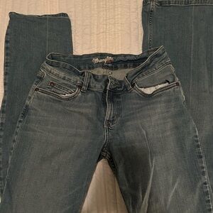 Wrangler Women's Boot Cut Blue Jeans